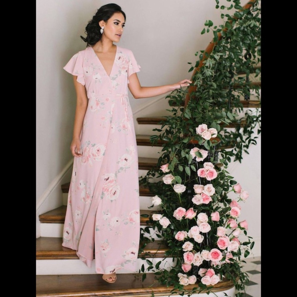 Morning Lavender XSP Pink Floral Dress